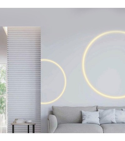 Profilé Néon SFLEX 25x14 Courbe Verticale pour Rubans LED IP20 jusqu'à 15 mm - 106295 - vue 4