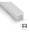 Profilé Néon SFLEX 20x16 Courbe Verticale pour Rubans LED IP20 jusqu'à 12 mm - 109122 - vue 1