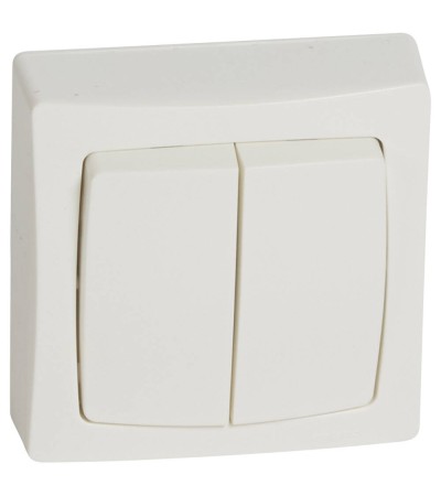 Va-et-Vient Double Monobloc Oteo LEGRAND 086020