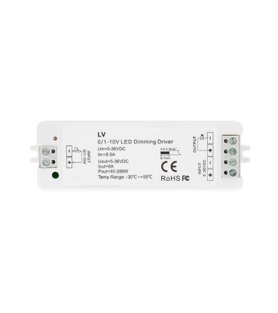 Contrôleur LED 0/1-10V pour Ruban LED 12-24V SKYDANCE LV - 71017 - vue 3