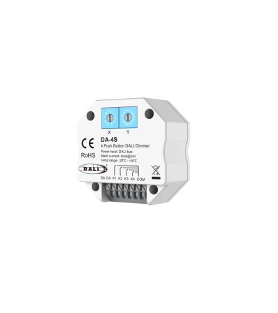 Régulateur DALI 4 Canaux pour 4 Boutons SKYDANCE DA-4S