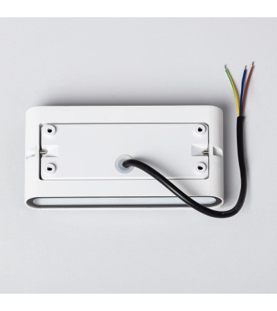 Applique Murale Extérieure LED 12W Aluminium Rectangulaire Éclairage Double Face Luming Blanche - 87672 - vue 7