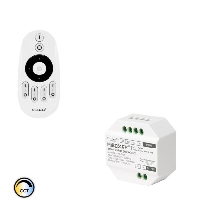 Variateur LED TRIAC + Télécommande RF 4 Zones MiBoxer