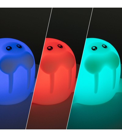 Veilleuse LED Morse RGB en Silicone IP67 - 97791 - vue 5