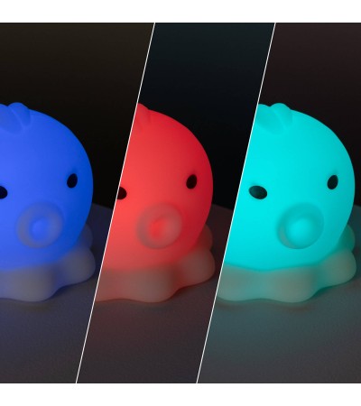Veilleuse LED Pieuvre RGB Silicone IP67 - 97807 - vue 5
