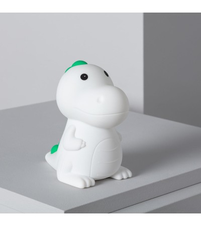 Veilleuse LED pour Enfant en Silicone RGB Dinosaure avec Batterie - 97601 - vue 2