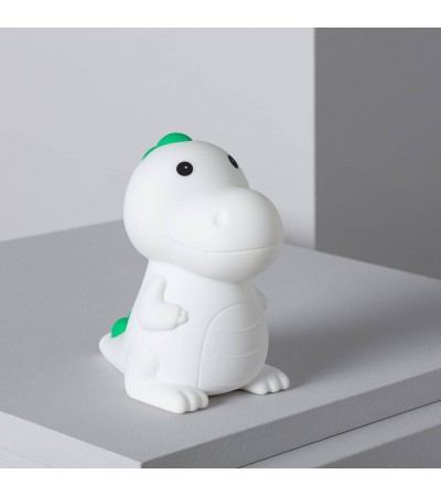 Veilleuse LED pour Enfant en Silicone RGB Dinosaure avec Batterie - 97601 - vue 4