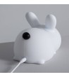 Veilleuse LED pour enfants en silicone RGB Lapin avec batterie - 97621 - vue 6