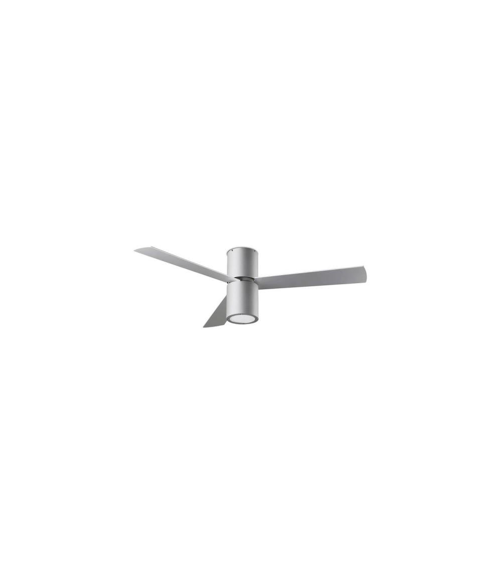 Ventilateur de Plafond Formentera Gris Pales Réversibles 132cm Moteur AC LEDS-C4 30-4393-N3-M1 - 76063 - vue 1