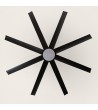 Ventilateur de Plafond Silencieux Hidra Noir 157cm Motor DC - 117566 - vue 2