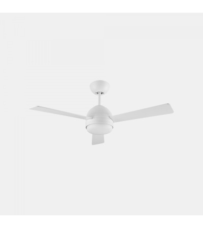 Ventilateur de Plafond Silencieux Kai Blanc 108cm Moteur DC LEDS-C4 30-7999-14-F9