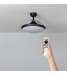 Ventilateur de Plafond Silencieux Kourak Noir 106cm Moteur DC - 75132 - vue 1