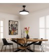 Ventilateur de Plafond Silencieux Kourak Noir 106cm Moteur DC - 75132 - vue 2