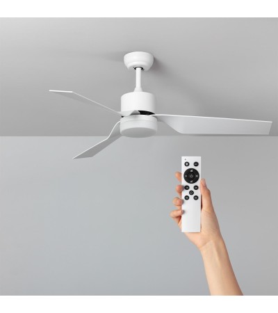 Ventilateur de Plafond Silencieux Minimal PRO 132cm Moteur DC Blanc