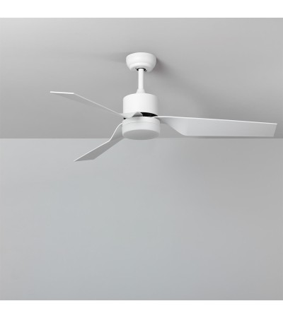 Ventilateur de plafond Silencieux Minimal PRO Blanc 132cm Moteur DC