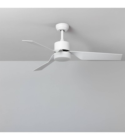 Ventilateur de Plafond Silencieux Minimal PRO Blanc 132cm Moteur DC WiFi - 81894 - vue 4