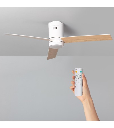 Ventilateur de Plafond Silencieux Tydir Bois 132cm Moteur DC