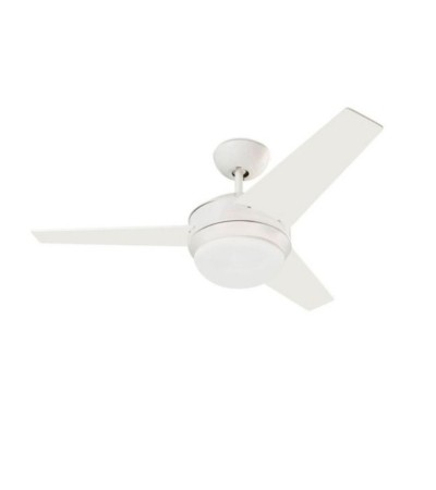 Ventilateur de Plafond Windy Pro Blanc Pales Réversibles 101.6cm Moteur AC LEDS-C4 VE-0005-BLA - 76057 - vue 1