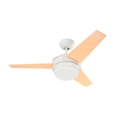 Ventilateur de Plafond Windy Pro Blanc Pales Réversibles 101.6cm Moteur AC LEDS-C4 VE-0005-BLA - 76057 - vue 2