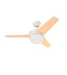 Ventilateur de Plafond Windy Pro Blanc Pales Réversibles 101.6cm Moteur AC LEDS-C4 VE-0005-BLA - 76057 - vue 2