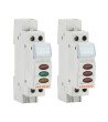 Voyant Lumineux LED Triple MAXGE Alpha+ EPSLT 230VAC - 67205 - vue 1