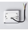 Applique Murale Extérieure LED 6W Aluminium Carrée Éclairage Double Face Luming Blanc - 87663 - vue 5