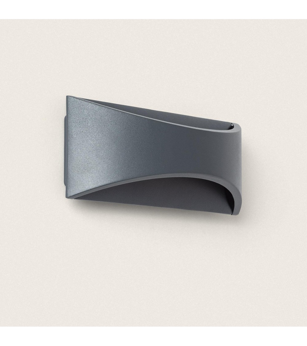 Applique Murale Extérieure LED 7 W Aluminium Éclairage Double Face CCT Sélectionnable Gedved - 114624 - vue 1