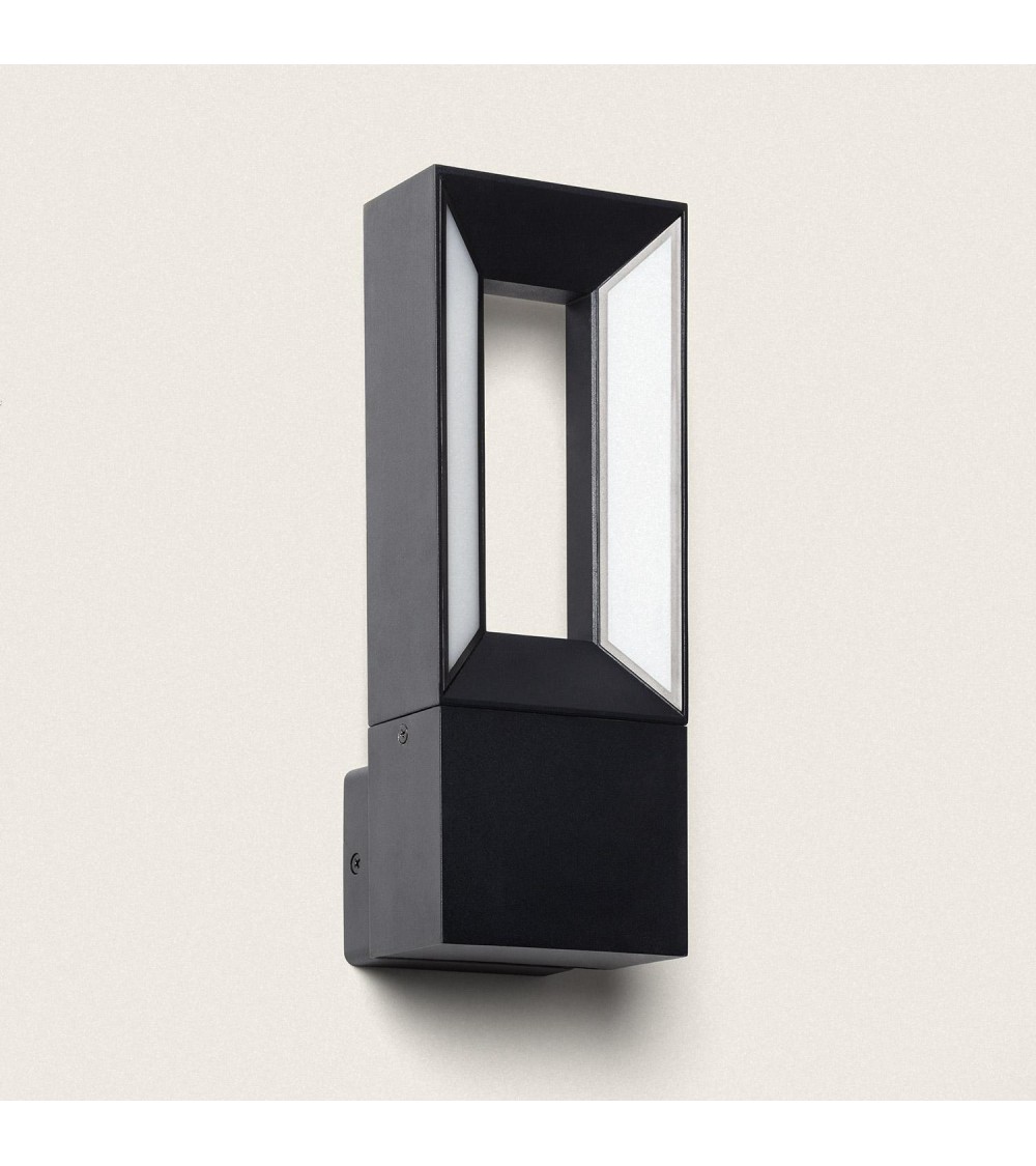 Applique Murale Extérieure LED Aluminium 10W Trimel Noire - 113793 - vue 1