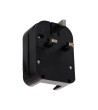 Adaptateur Prise Type F Tête Large avec Câble Bas à Prise Type G (UK) - 94584 - vue 3
