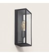 Applique Murale Extérieure Métal et Verre Zeila - 102659 - vue 1