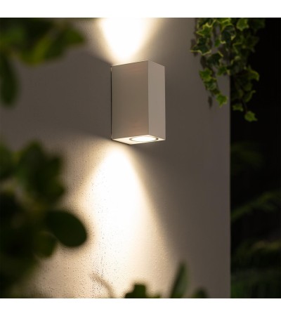 Applique Murale Extérieure Miseno Éclairage Double Face Blanche - 76163 - vue 3