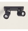 Applique Murale Extérieure Orientable Aluminium 2 Spots Midway - 114239 - vue 4