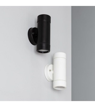 Applique Murale Extérieure Éclairage Double Face Satin