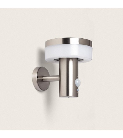 Applique Murale Extérieure Solaire LED 1.5W Aluminium avec Détecteur de Mouvement Ashier
