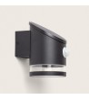 Applique Murale Extérieure Solaire LED 1W Aluminium avec Détecteur de Mouvement Eddan - 113321 - vue 1