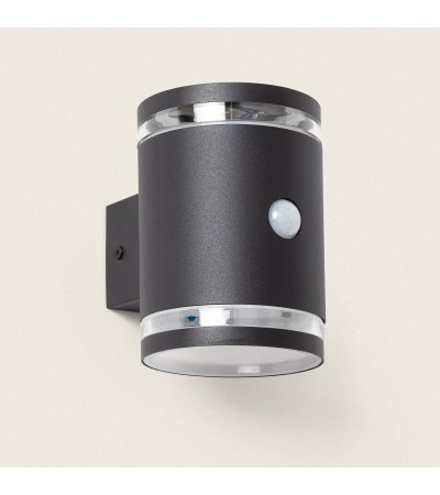 Applique Murale Extérieure Solaire LED Aluminium avec Détecteur de Mouvement Draco