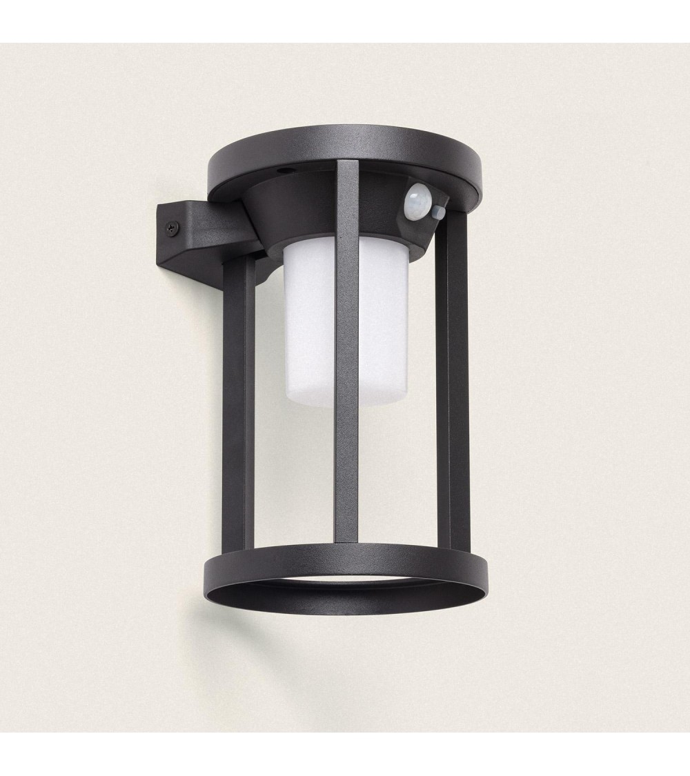Applique Murale Extérieure Solaire LED 2W Aluminium avec Détecteur de Mouvement Eneko - 113457 - vue 1