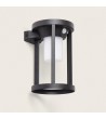 Applique Murale Extérieure Solaire LED 2W Aluminium avec Détecteur de Mouvement Eneko - 113457 - vue 1