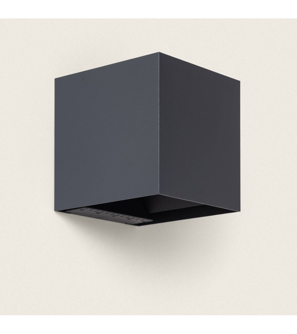 Applique murale extérieure solaire LED en aluminium Denny - 114113 - vue 1