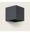 Applique murale extérieure solaire LED en aluminium Denny - 114113 - vue 1