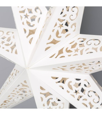 Étoile LED Papier à Piles Araby - 94501 - vue 8