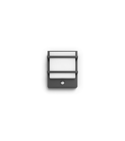 Applique Murale LED PHILIPS Petronia 12W avec détecteur de Mouvement