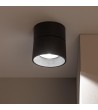 Applique LED 30W Aluminium Ronde Noire New Onuba - 63786 - vue 10