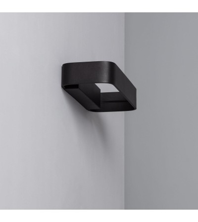 Applique Murale LED Aluminium Deves 9W Noire