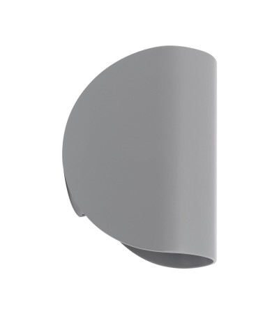 Applique Murale LED Aluminium Gaia 6W Éclairage Double Face Grise - 6249 - vue 4