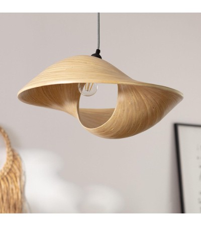 Abat-jour Bambou Suspension Shuka Acacia Big ILUZZIA