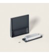Applique Murale Extérieure LED 6,5 W CCT Sélectionnable Aluminium Saillie Carrée Jade - 112446 - vue 6