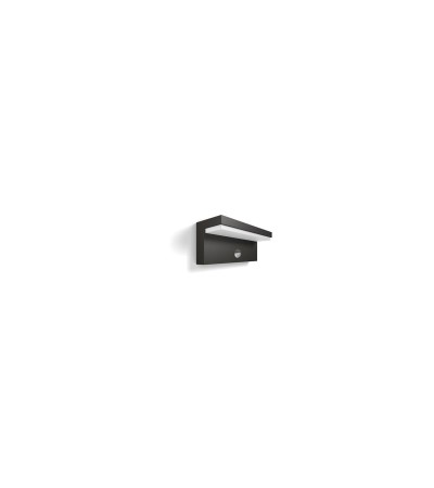 Applique Murale LED Extérieure PHILIPS Bustan 2x4.5W avec détecteur de Mouvement