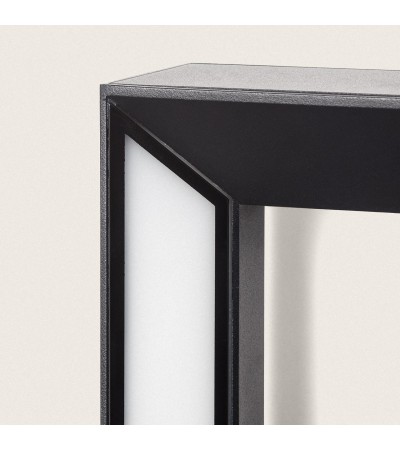 Applique Murale Extérieure LED Aluminium 10W Trimel Noire - 113793 - vue 4