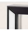 Applique Murale Extérieure LED Aluminium 10W Trimel Noire - 113793 - vue 4